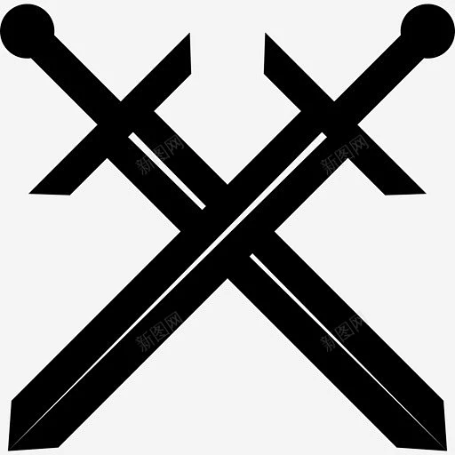 剑刺锋利图标 icon 标识 标志 UI图标 设计图片 免费下载 页面网页 平面电商 创意素材-花瓣网