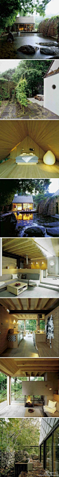 以下是瑞典建筑师Wingardhs设计的乡村度假小屋Mill House，景观和室内设计都禅意十分~