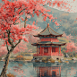 wemj_Oriental_pavilion_Poetic_atmosphere_Pink_beauty_Architectu_dd2de18f-5c8c-4e0d-a7b7-9d67cea71a09
