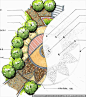 不错的平面细节图，铺砖很赞哦_景观表现作品_秋凌景观网景观设计师培训—秋凌景观网 -