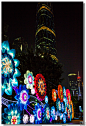 LED灯光------花城广场的花-天奇灯光设计