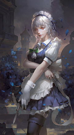 骷咔褀采集到原画人物头像