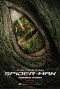 《操翻蜘蛛侠》蜥蜴版海报发布The Amazing Spider-Man Movie Poster——老实说，这他妈不是哥斯拉吗？