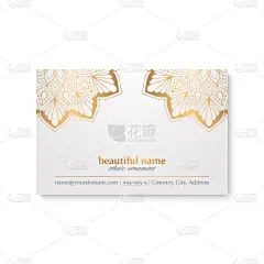 华丽的,名片,圆形,黑色,纸,式样,动机,身份,复古