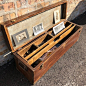 Antique Tool Chest With Tools | ikant.cl