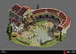 building design for War Eternal, Dawnpu at Art vision studio : 异象工作室的小伙伴给龙腾简合 游戏 War Eternal 设计一套罗马混合机械的一套建筑。
该作品《war eternal》归属权属于合作甲方公司 福州龙腾简合网络技术有限公司所有。