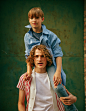 Sebastian & Raph - Fucking Young! : Sebastian Shaddick at Select and his little brother Raph captured by the lens of Stephen Maycock, in exclusive for Fucking Young! Online.