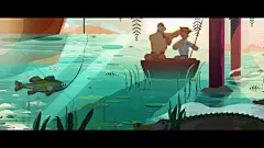 【审美练习】来自设计师团队Giant Ant的一组以探索佛罗里达州为主题的插画，该组作品用线条跟图形色块来表现光影跟立体感，整体的表现效果非常值得学习跟借鉴。#设计秀#