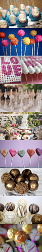 #婚礼蛋糕# 现在大家婚礼上的小趋势，摆放婚礼甜品热起来了 http://t.cn/zHJ9dms (共26张图片)