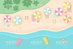 海滩顶视图  - 源文件下载【酷图网】海滩顶视图,沙滩俯瞰图,风景,旅行旅游,度假,海边,夏日风景,海报背景,风景背景,沙滩海报背景