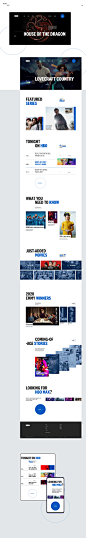 HBO — new website : HBO is home to the shows and films that everyone is talking about. I have a chance to rethink the design of the website in the brand new way based on trendes, desire to combine convenience for the users and atypical compositional decis