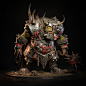 Warhammer Fan Art: Bloody Handz Clan Ork Warboss