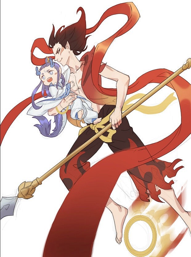 哪吒之魔童降世 哪吒敖丙 藕饼 cp