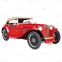 扁平-汽车交通元素贴纸-SVG6