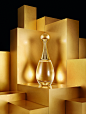 Golden Fragrance : Fragrance shoot with gold boxes. 化妆品海报；化妆品设计；化妆品瓶体瓶身创意；创意设计合成；KV主视觉；化妆品美妆彩妆护肤创意海报；平面设计构图；拍摄构图参考；特效制作；光影合成案例；