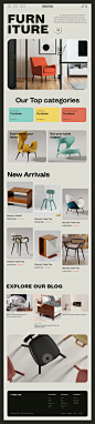 E-commerce Furniture Website