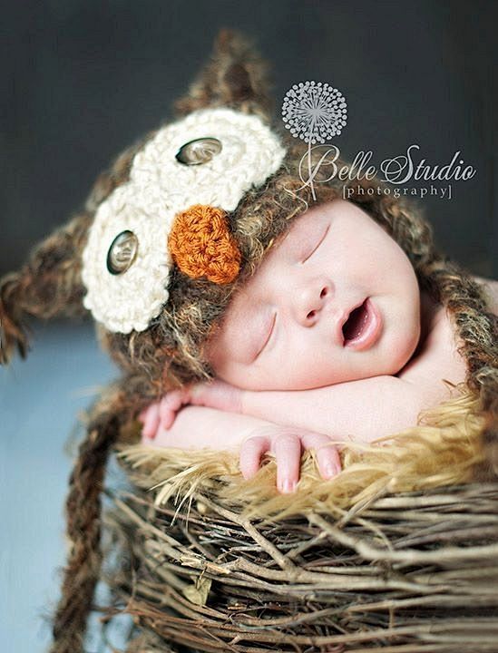 POPULAR Baby Owl Hat...