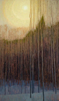 极简与写意——美国画家大卫·格罗斯曼作品欣赏。_腾讯新闻