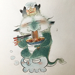 杨锤子`采集到动物插画