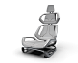 Racing Concept Seat WIP : Seat concept to showcase the complete workflow from first sketch, to SubD concept modelling , detailing in Alias/ Stitches and Seams, to VRED final virtual studio shots