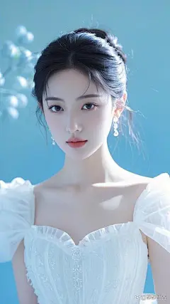 高清唯美手机壁纸：含辞未吐，气若...@静静幽香的动态