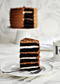 6 Layer Malted Chocolate & Toasted Marshmallow Cake
