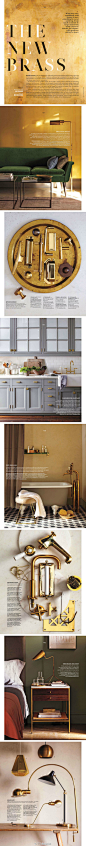 the New Brass，土豪金？No，土豪铜！（#Martha Stewart Living# January-February 2014）