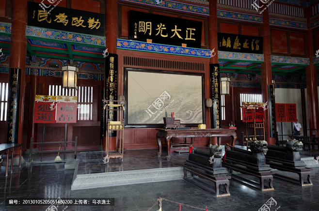 开封府衙公堂-汇图网 www.huitu.com