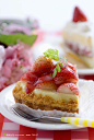 草莓蛋糕素材图片
