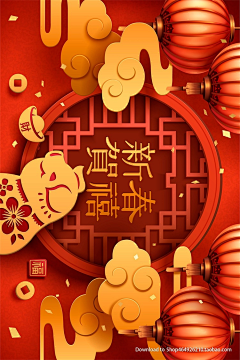 杜二i采集到AI平面-插画