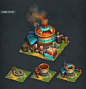 Game Buildings : Some stuff from my previous work: a collection of isometric game buildings that I made for the mobile city-builder game Tibez  in 2015-2017. www.game-insight.com/en/games/the-tribez Check the link and play on your favourite device! ;)