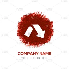 红色,水彩画,圆形,侧面视角,光标,两个物体,白色,创造力,分离着色,溅