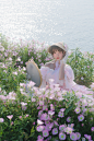 最后一波马山花海了_人像_颇可网,人像,美女,花海