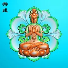 GY069菩萨观音图库精雕图
