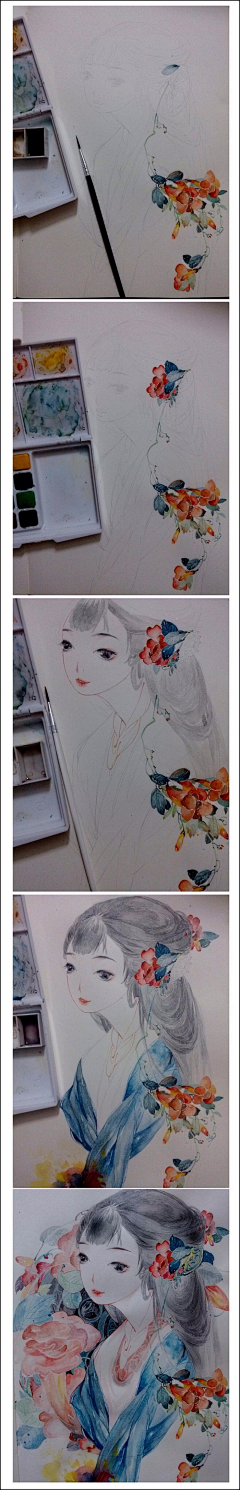 玲珑敏采集到水彩教程