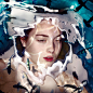 Barrier 2.0 : Continuation of our "Barrier" called series of underwater portraits.