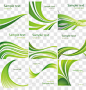 绿色飘带手册封面设计效果元素PNG图片➤来自 PNG搜索网 pngss.com 免费免扣png素材下载！