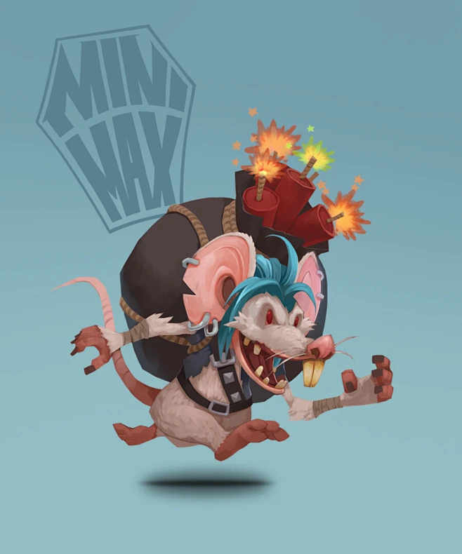 2019 minimax artwork: chracter design-花瓣网
