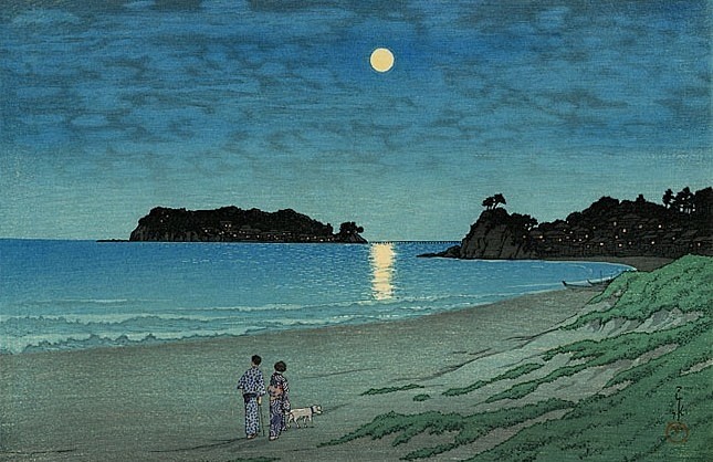 Hasui Kawase. Shichi...