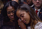 Even #MaliaObama couldn’t hold back tears during her dad’s farewell address. ?