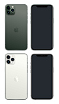 iPhone 11 Pro Max 暗夜绿和银色模型 - Sketch 素材库