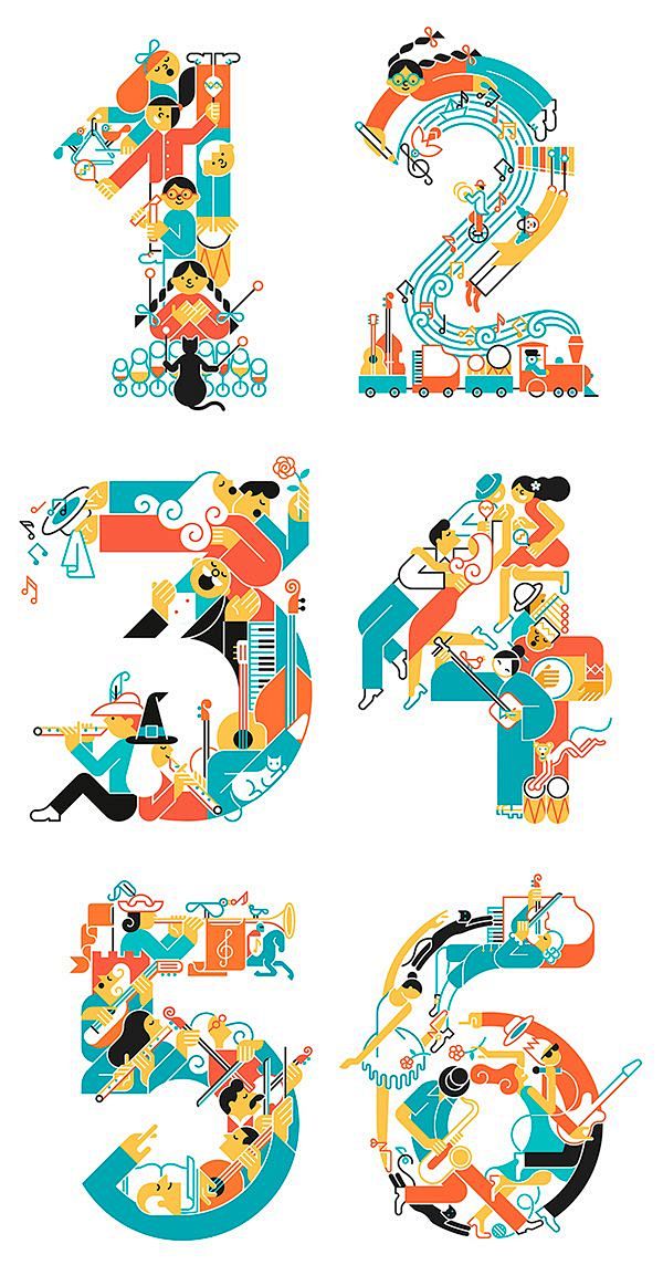 Music numbers