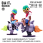 Hebru Brantley x BBC x BAIT  -  Fly Boy“Beyond the Beyond”弹出... #Bait #Chicago #HebruBrantley #LimitedEdition #LosAngeles