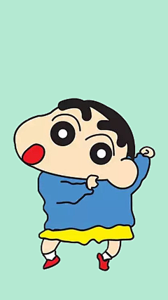 支小嘎嘎采集到蜡笔小新壁纸