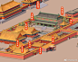 画了两年零十天的《故宫全图》今天正式完稿啦！全图按照2020年的故宫现状空间布局进行绘制，在经过了对上万张实景照片的参考比对，100余次的进宫考察，深度刻画还原了故宫里每一个细节，全部做到准确无误（细到牌匾字迹、围栏柱头数量、窗门形式等都和实际一样）。全图总共绘制了1012组建筑（虽然官方公布的建筑数量是980多组，但实际画出来要多于这个数量，毕竟有很多现代建筑），画面总长度约2.4米，为东南向西北方向俯视角度。图中共标记出446个建筑名称（其中蓝色标记为现代建筑及部门），方便读者查询了解。