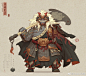 终于完成了~ A站挑战赛Feudal Japan，超清大图奉上,诸位亲朋好友请多多支持~多谢多谢  请猛戳下面链接
O网页链接 ​​​​