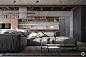 V apartment : Loft apartment for IT specialist, for whom the apartment should be fresh, spacious, comfortable and generate calm as a century-old Buddhist. In this apartment, there will never be unnecessary things, negative thoughts, bad mood. This design