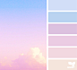 color dream  #color #palette #designseeds #seeds #seedscolor #pastel #pink #blue
