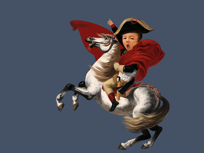 拿破仑手绘宝宝