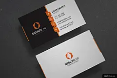 商务 modern Business Card Template 1273348 名片设计卡片名片平面设计